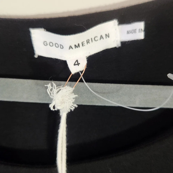 New‎ Good American Cutout Long Sleeve Dress 4 (XL) - Picture 5 of 9